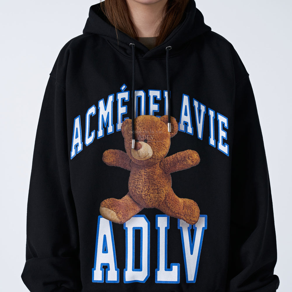 ADLV - Black Running Bear Hoodie