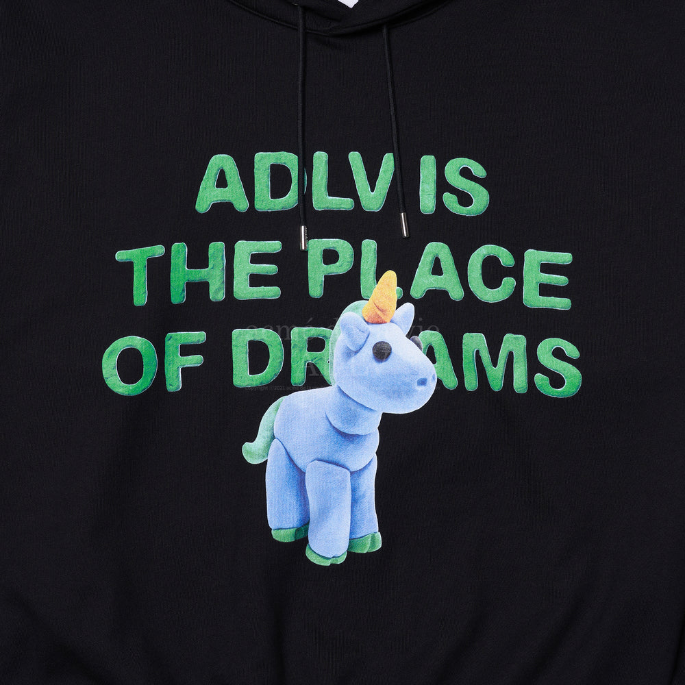 ADLV - Black Unicorn Clay Hoodie