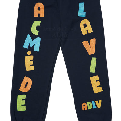 ADLV - Logoplay Check Logo Sweat Pants