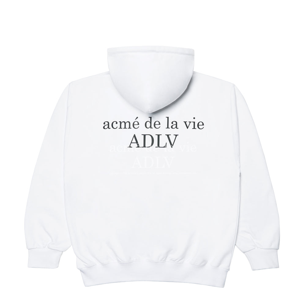ADLV - High Frequency Logo Hoodie Zip-Up