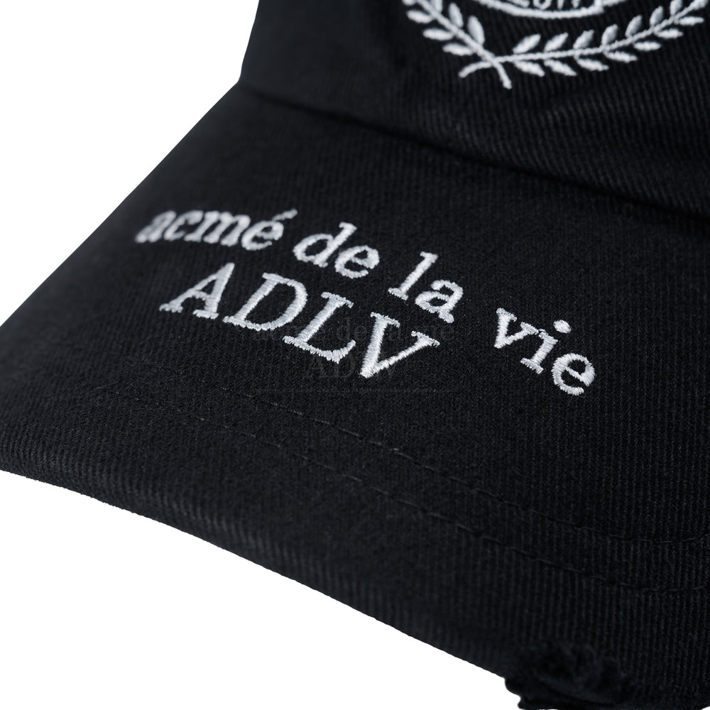 ADLV - Laurel Emblem Destroyed Washing Ball Cap