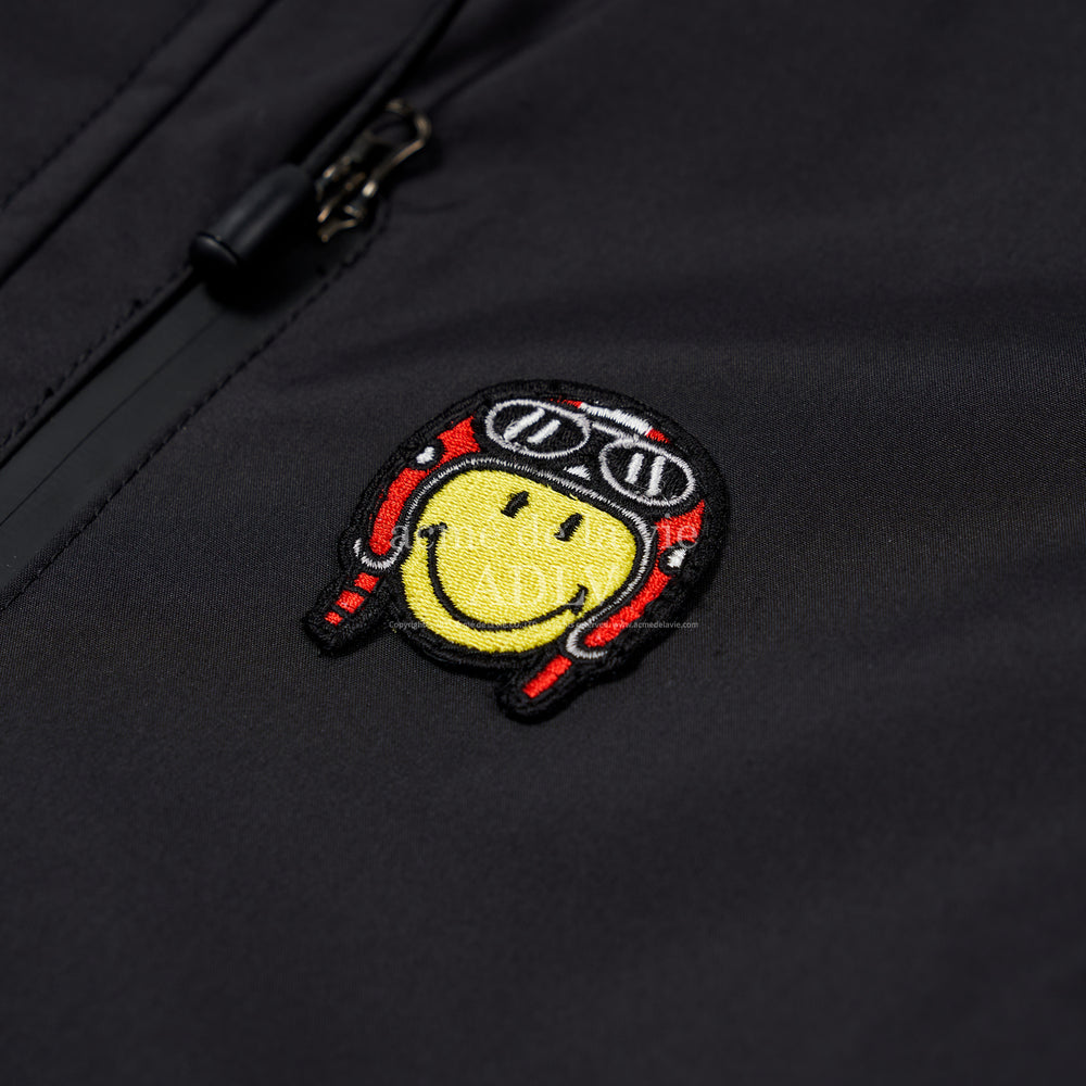 ADLV x Smiley - Biker Smiley Wappen Woven Windbreaker Jacket