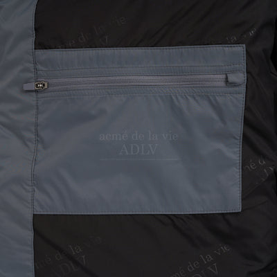 ADLV x Lisa - A Logo Emblem Patch Short Puffer Down Jacket