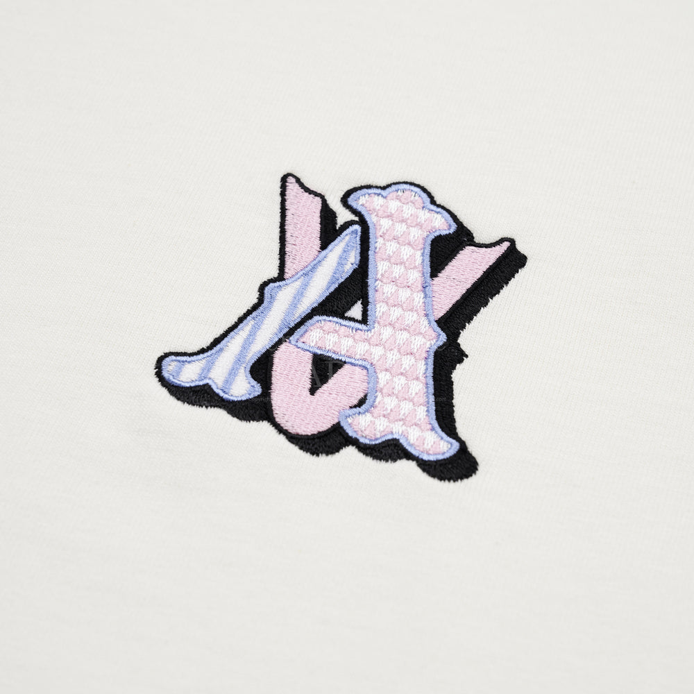 ADLV - A Logo Monogram Emblem Short Sleeve T-Shirt