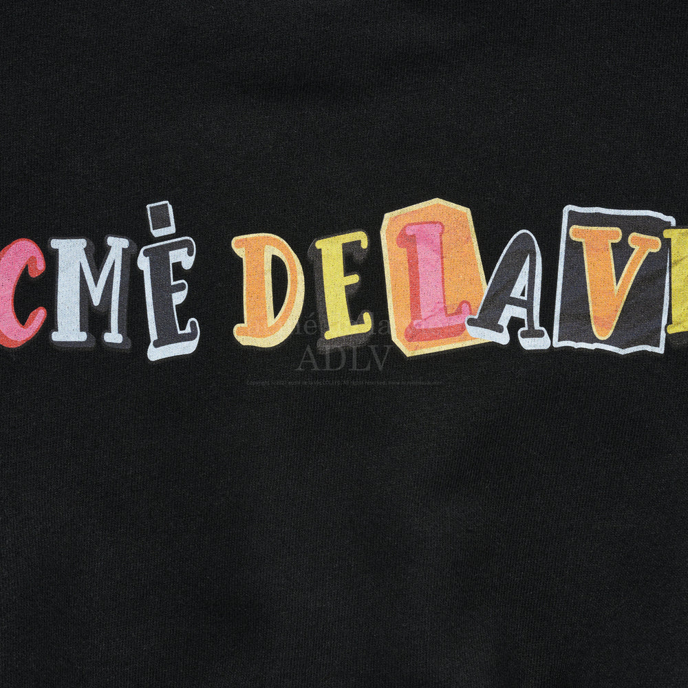 ADLV - Collage Lettering Logo Crop Sweatshirt