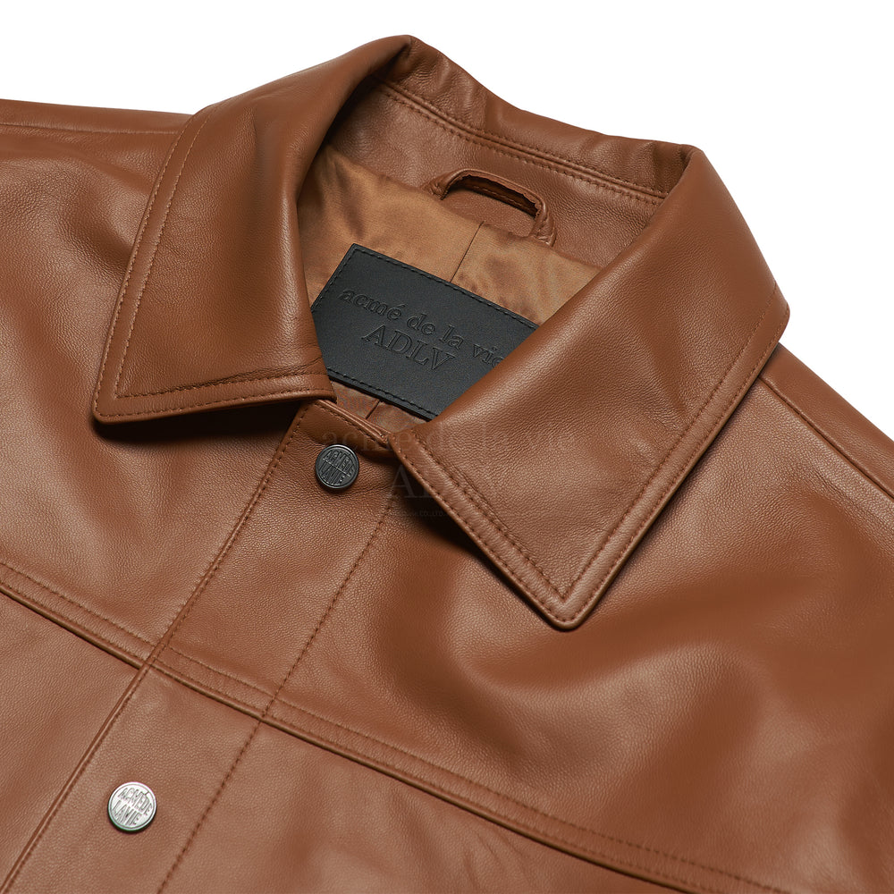 ADLV - Lambskin Leather Setup Jacket