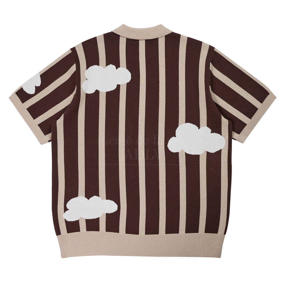 ADLV - Cloud Logo Short Sleeve Knit Shirt