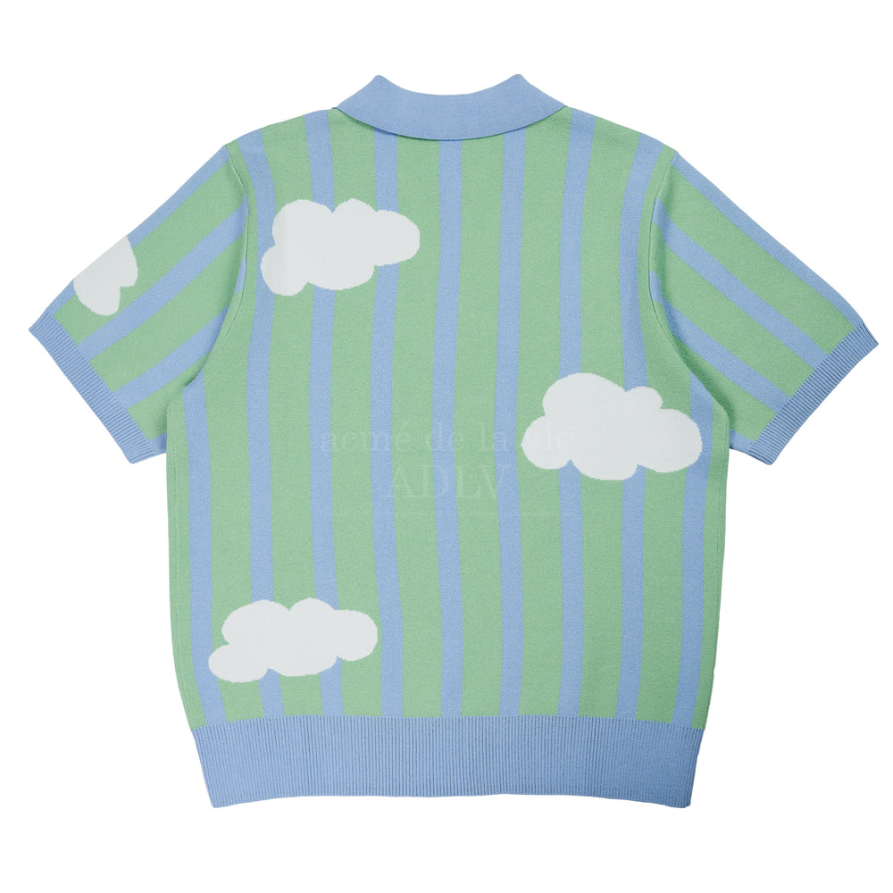 ADLV - Cloud Logo Short Sleeve Knit Shirt