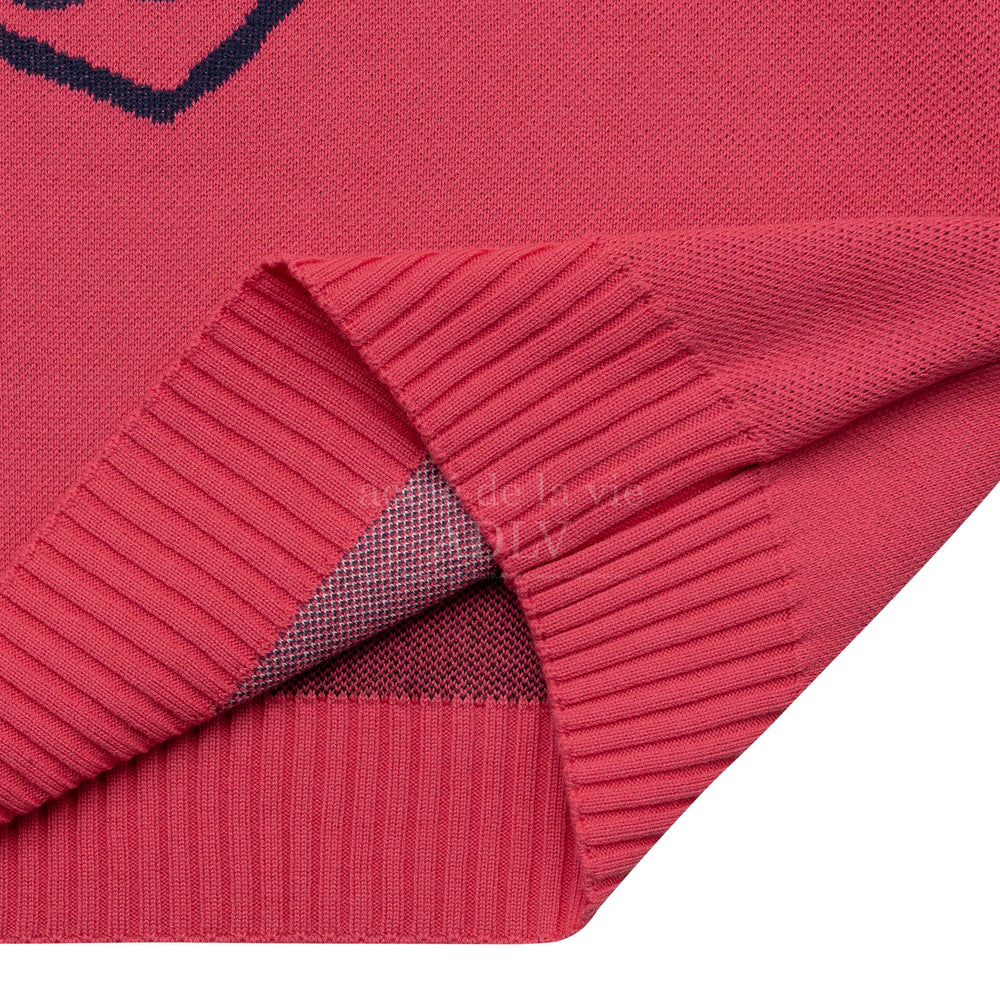 ADLV - Front Heart Logo Knit Sweatshirt