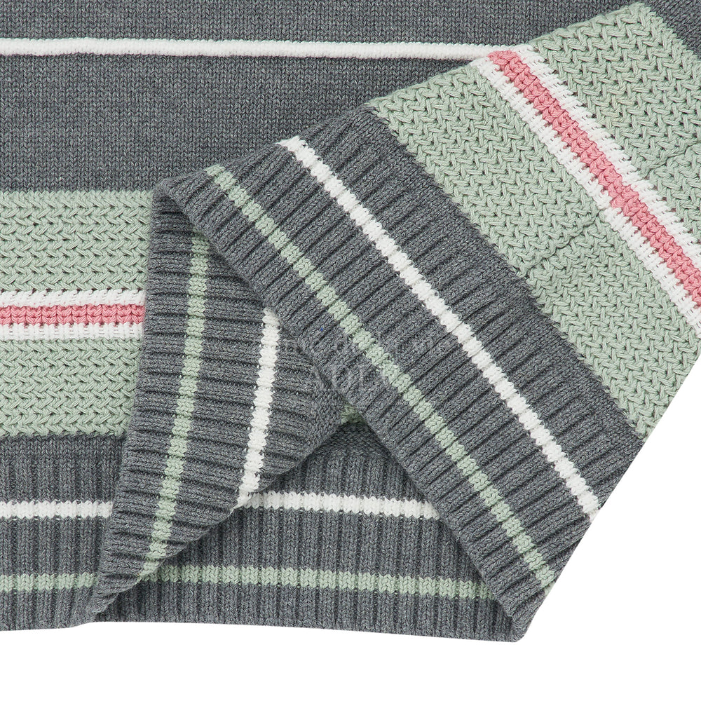 ADLV - Embossing Logo Knitting Knit Vest