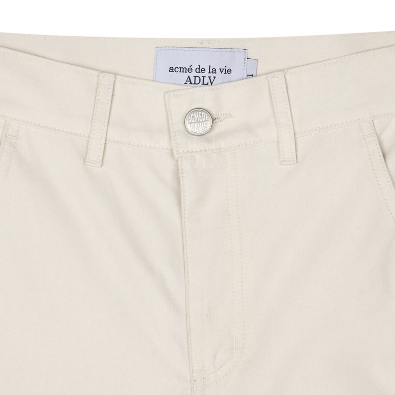 ADLV x Lisa - A Logo Emblem Embroidery Cargo Pants