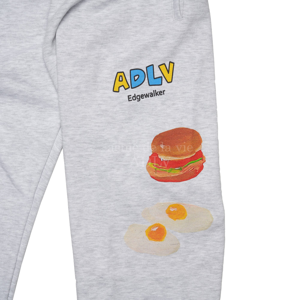 ADLV x Edgewalker - Melange Burger & Eggs Long Pants
