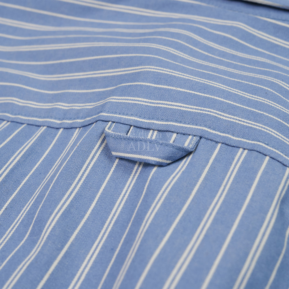 ADLV - A Logo Stripe Oversize Shirt