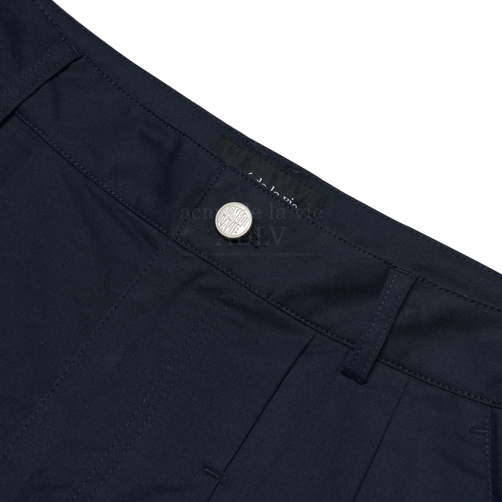 ADLV - A Logo Pin Tuck Casual Short Pants