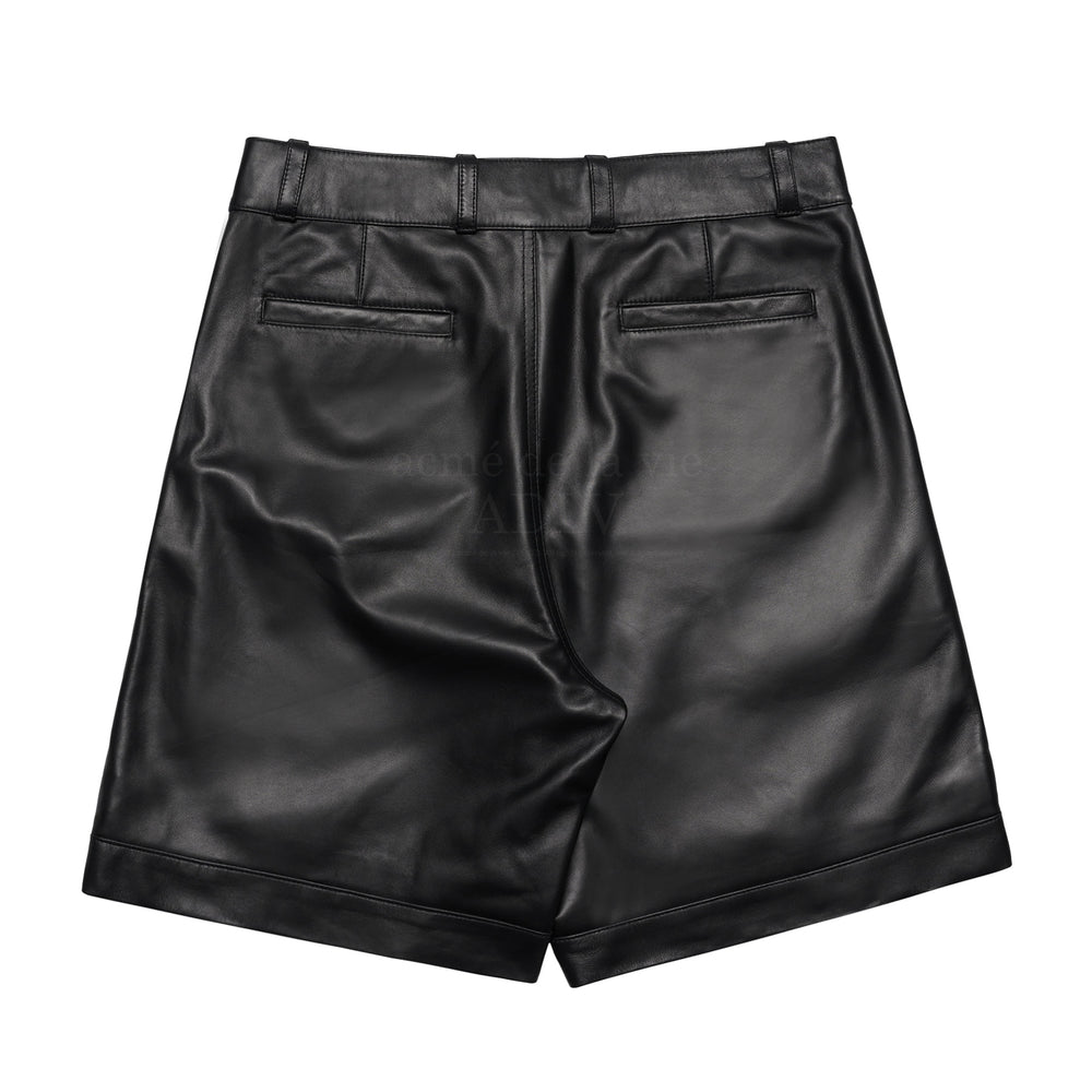 ADLV - Lambskin Leather Setup Short Pants