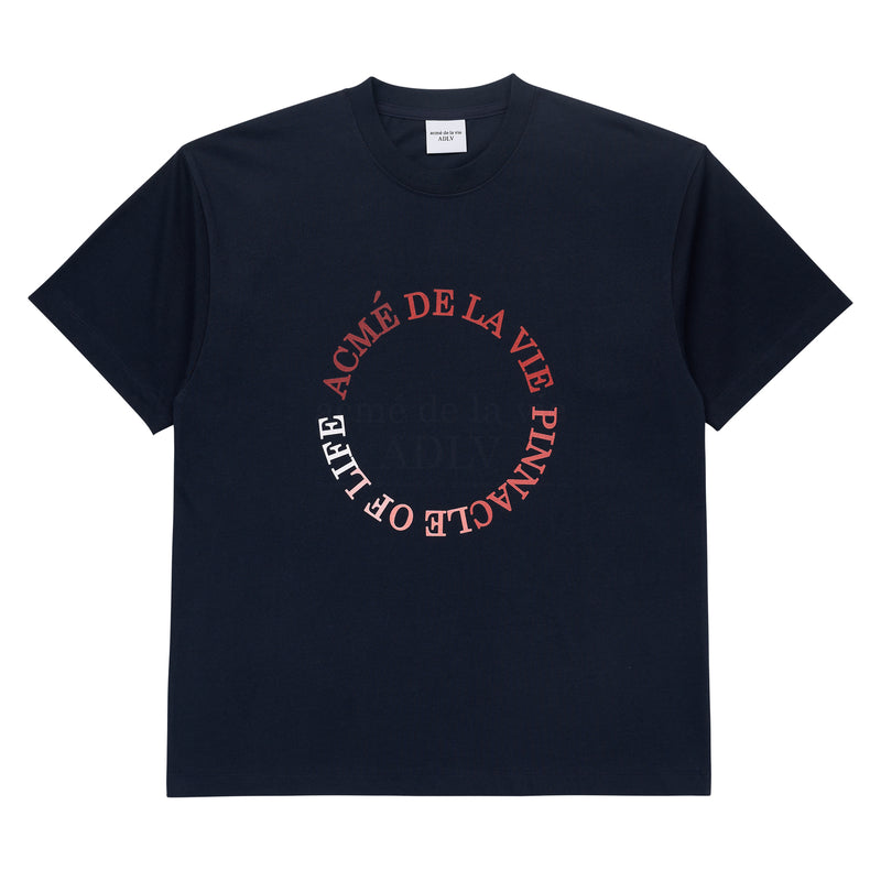ADLV x Lisa - Circle Logo Artwork Basic Short Sleeve T-Shirt