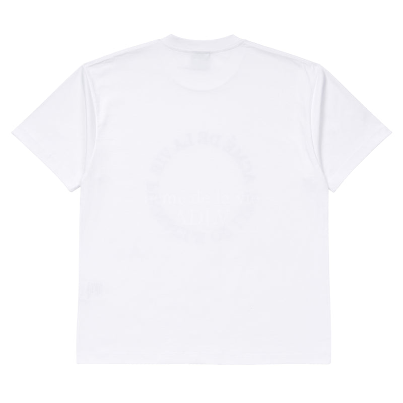 ADLV x Lisa - Circle Logo Artwork Basic Short Sleeve T-Shirt