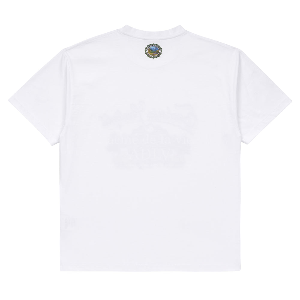 ADLV x Lisa - Greenery Artwork Basic Short Sleeve T-Shirt