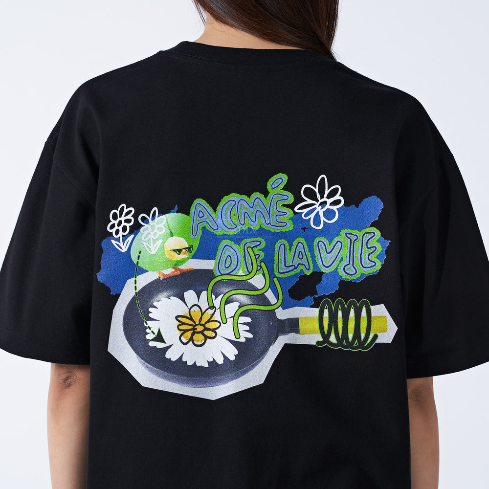 ADLV - Daisy Chick Collage Short Sleeve T-Shirt
