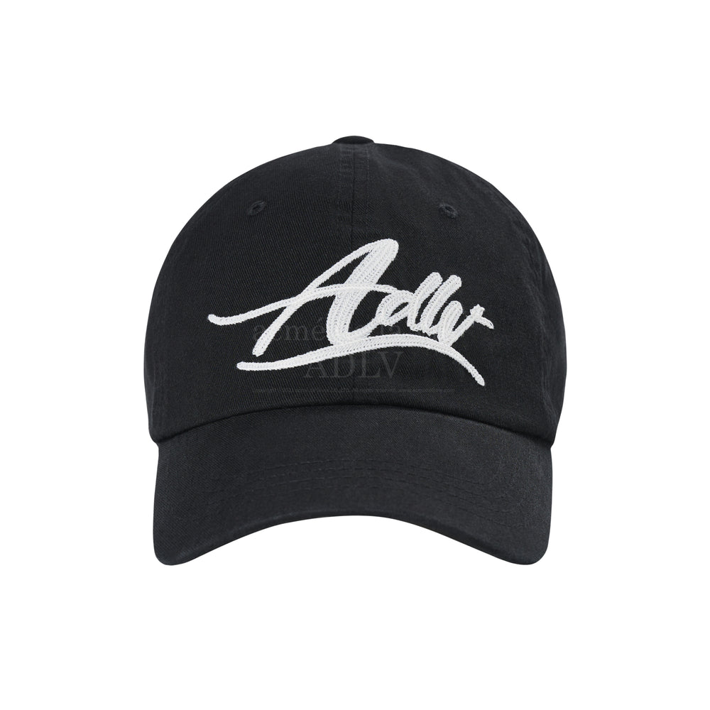 ADLV - Script Logo Chain Embroidery Washing Ball Cap