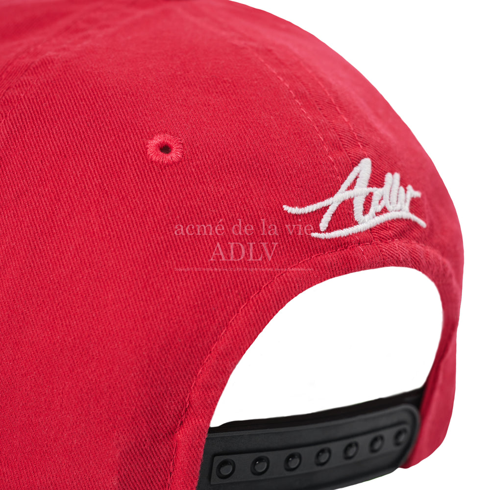 ADLV - Script Logo Chain Embroidery Washing Ball Cap
