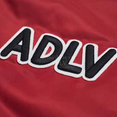 ADLV - ADLV Logo Patch Varsity Jacket