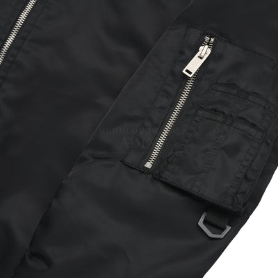 ADLV x Lisa - Black Print MA-1 Jacket