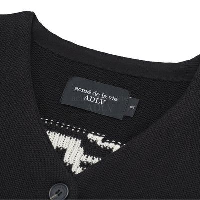 ADLV - Pixel A Logo Knit Cardigan