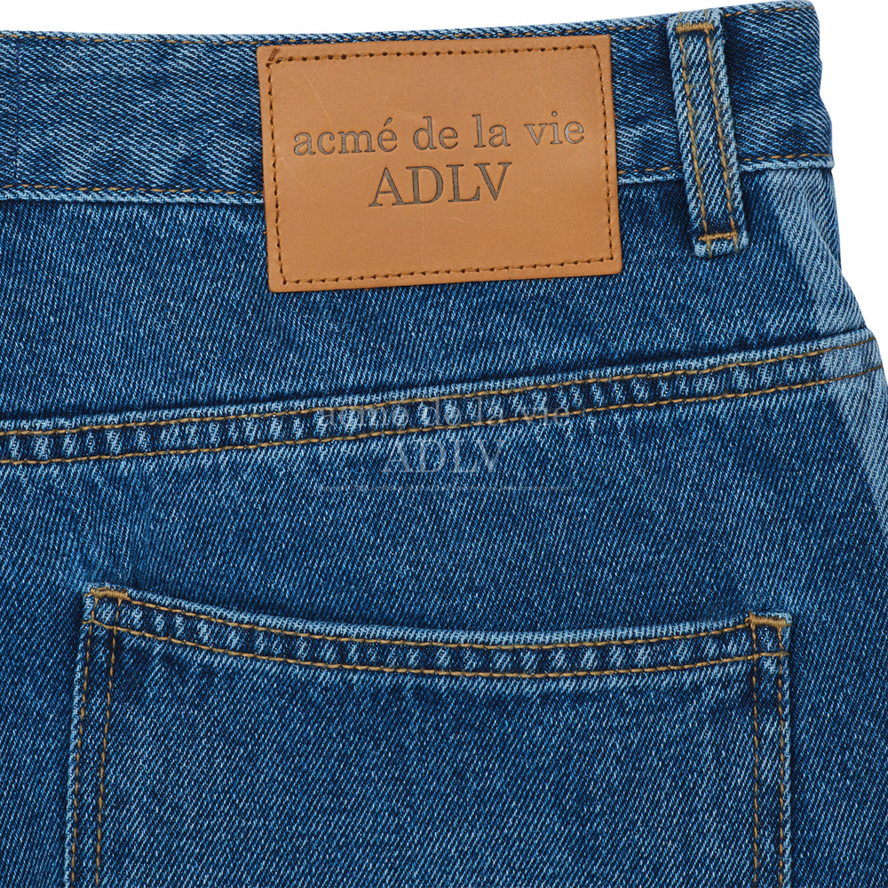 ADLV - Side Brush Washing Denim Pants