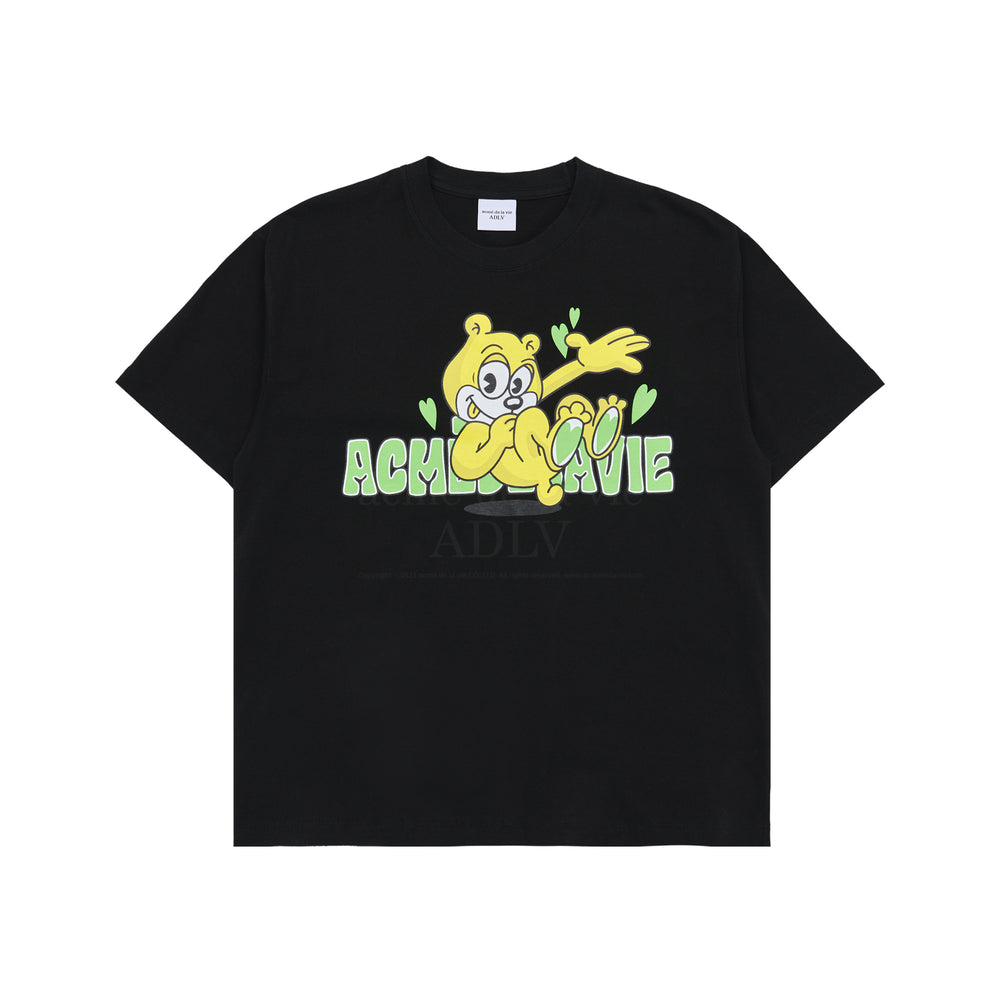 ADLV - Retro Heart Bear Short Sleeve T-Shirt