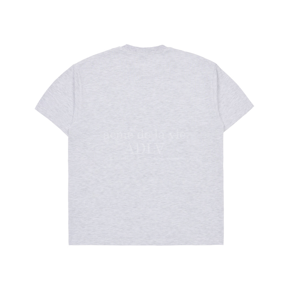 ADLV x Lisa - Twinkle Script Logo Basic Short Sleeve T-Shirt