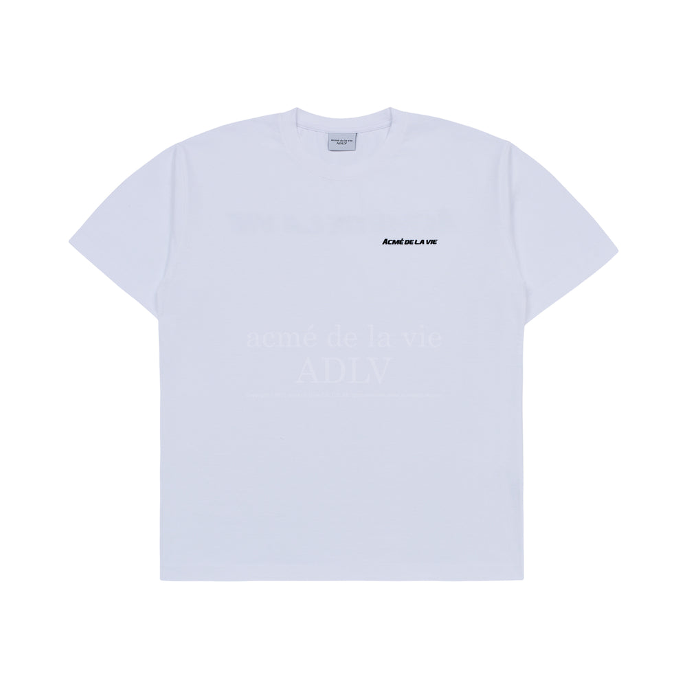 ADLV - Sporty Emboss Printing Short Sleeve T-Shirt
