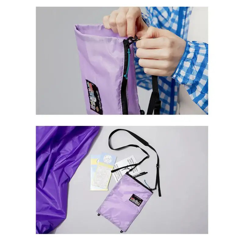 BT21 - Over Lab Folding Crossbody Bag - BT21 - Bag - Harumio