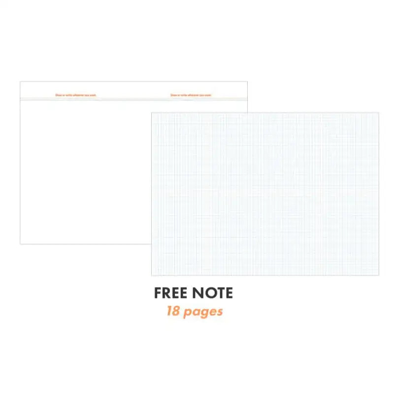 ICONIC - 2023 Record-On Weekly Diary B6 - ICONIC - Diary - Harumio