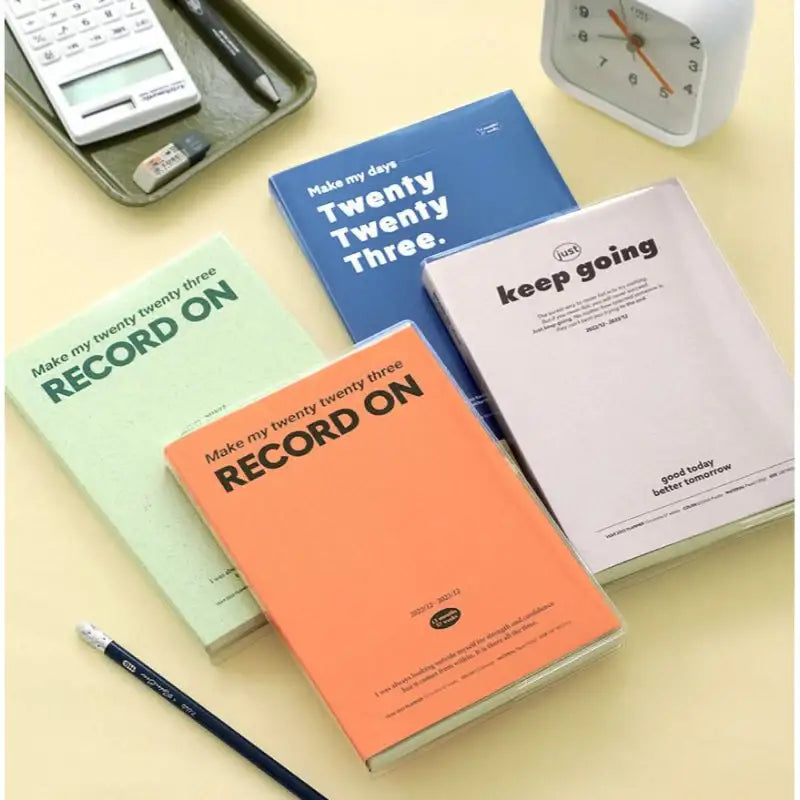 ICONIC - 2023 Record-On Weekly Diary B6 - ICONIC - Diary - Harumio