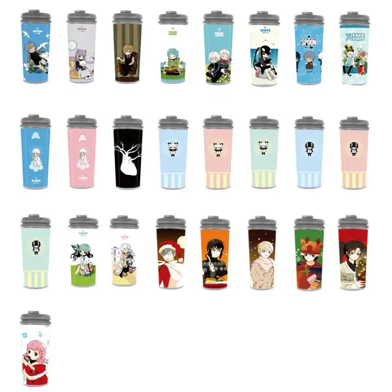 I Don't Want This Kind Of Hero - Tumbler 500ml - Webtoon Shop - Tumbler - Harumio