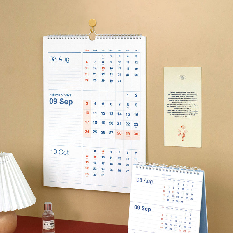 ICONIC - 2023 Flow 3-Month Wall Calendar