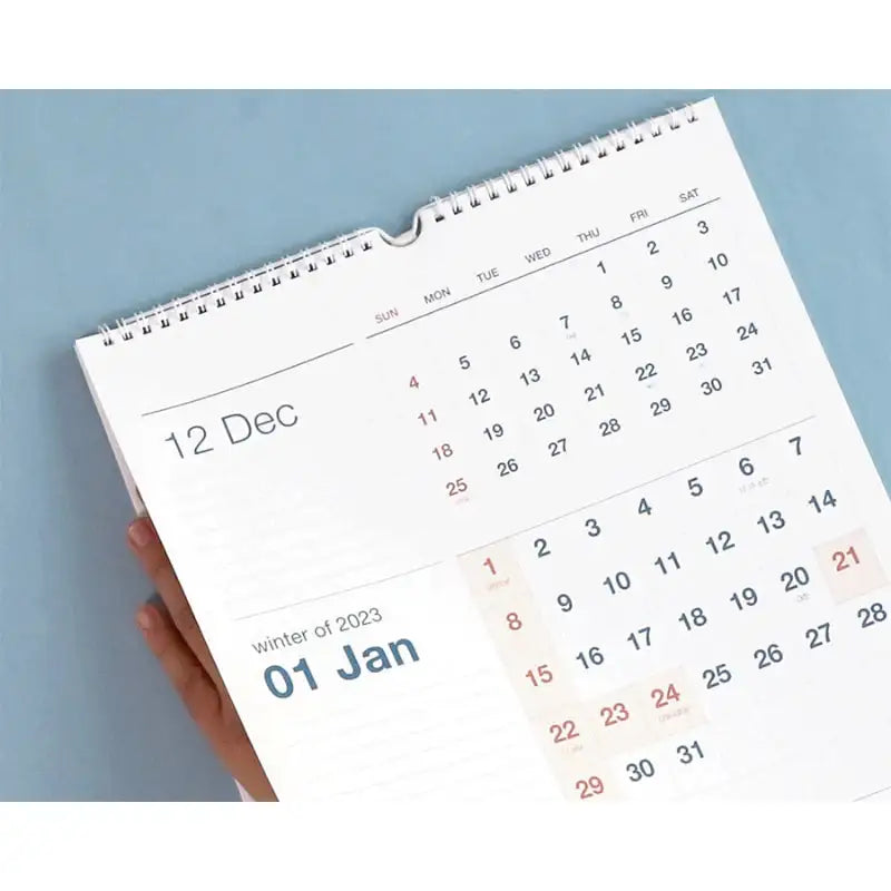 ICONIC - 2023 Flow 3-Month Wall Calendar - ICONIC - Calendars - Harumio