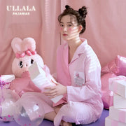 Esther Bunny x Ullala - Lovely Bunny Fair Pink Pajamas Set - Esther Bunny x Ullala - Clothing - Harumio