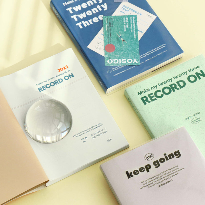 ICONIC - 2023 Record-On Plan Weekly Diary A5