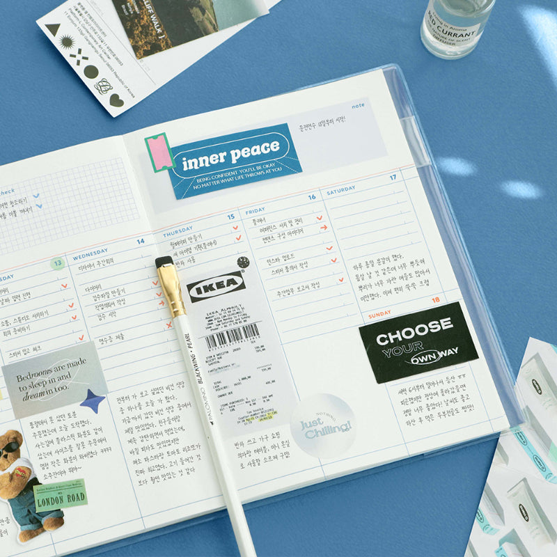 ICONIC - 2023 Record-On Plan Weekly Diary A5
