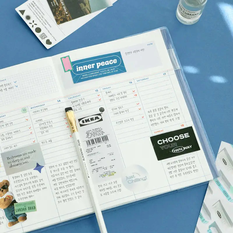 ICONIC - 2023 Record-On Plan Weekly Diary A5 - ICONIC - Diary - Harumio