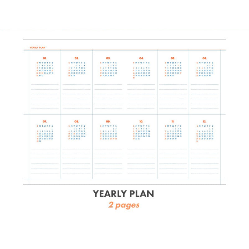 ICONIC - 2023 Record-On Plan Weekly Diary A5