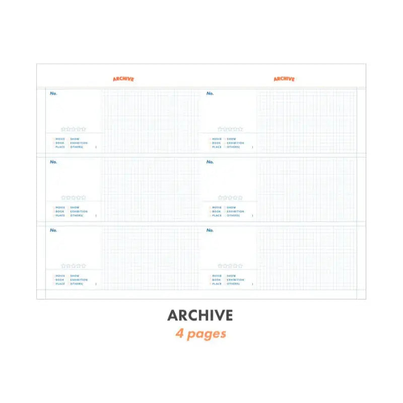 ICONIC - 2023 Record-On Plan Weekly Diary A5 - ICONIC - Diary - Harumio