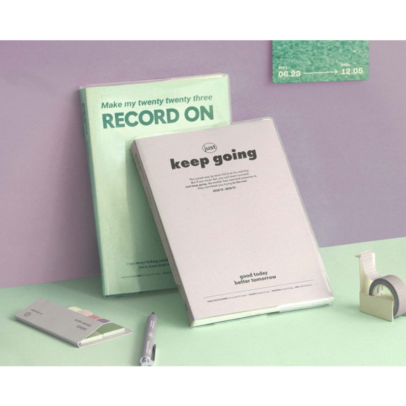 ICONIC - 2023 Record-On Plan Weekly Diary A5