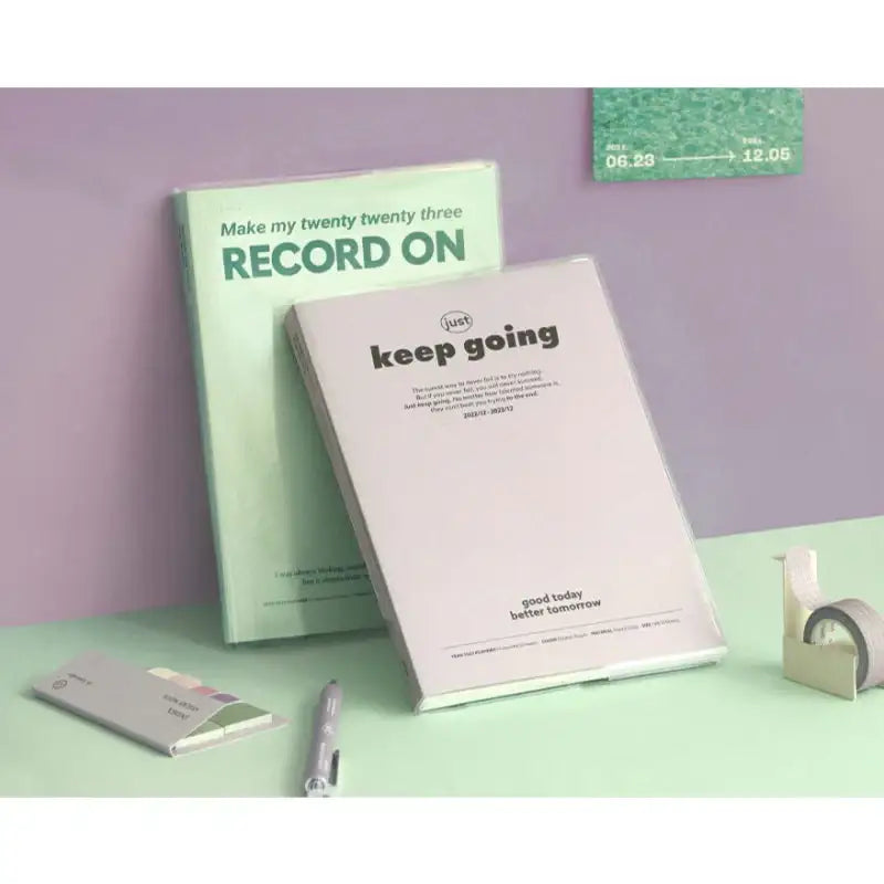 ICONIC - 2023 Record-On Plan Weekly Diary A5 - ICONIC - Diary - Harumio
