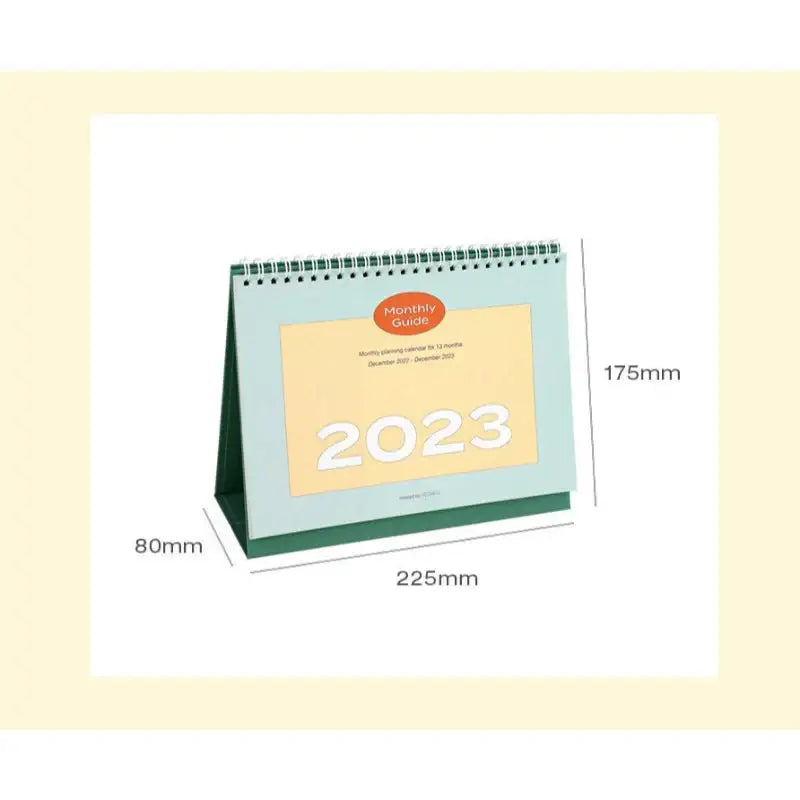 ICONIC - 2023 Monthly Guide Desk Calendar - ICONIC - Calendar - Harumio