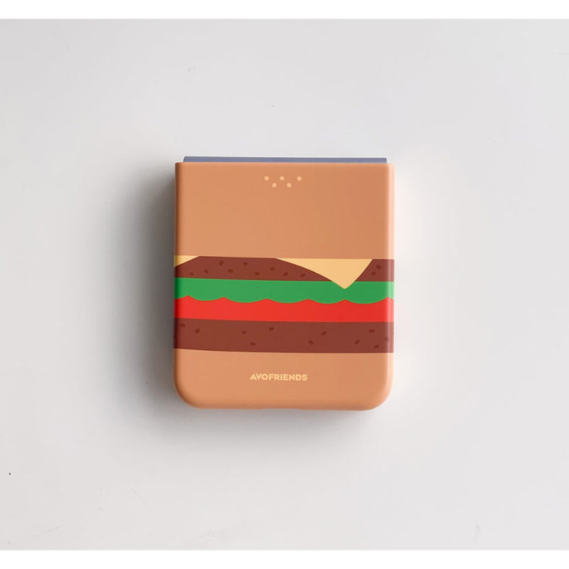 Avofriends - Cheeseburger Z Flip Case - Avofriends - Phone Case - Harumio