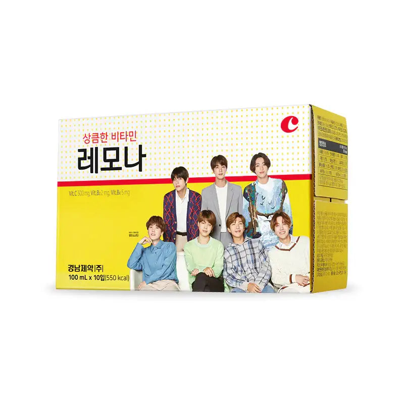 Lemona x BTS - Refreshing Vitamin Bottled Drink - Lemona x BTS - Food - Harumio