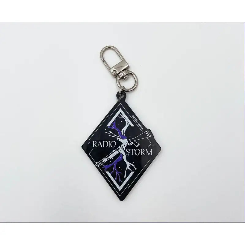 Radio Storm - Acrylic Nacre Logo Keyring - Toon!que - Keyrings - Harumio